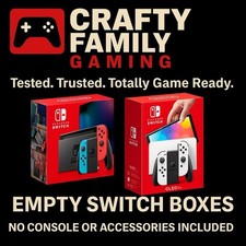 Nintendo Switch Original Empty Box Only (No Console or Accessories) OLED 32GB 2