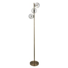 Antique brass floor lamp - antique,