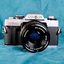 MINOLTA XG-M & MD 1.7/50mm