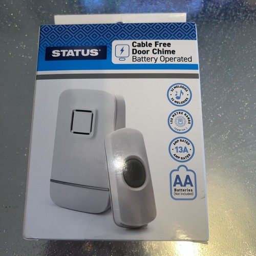 Status operated door chime - door,