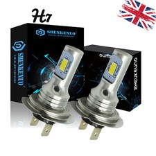 2x H7 499 55w White 6000K LED