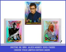Choose Doctor Dr Who Alien Armies 2009 LIMITED EDITION Trading Cards PANINI