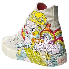 Converse EU 41.5 UK 8 Chucks Rainbow Unicorn Chuck Taylor All Star 1T055 SKULL