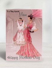 Mothers day Card Art Deco