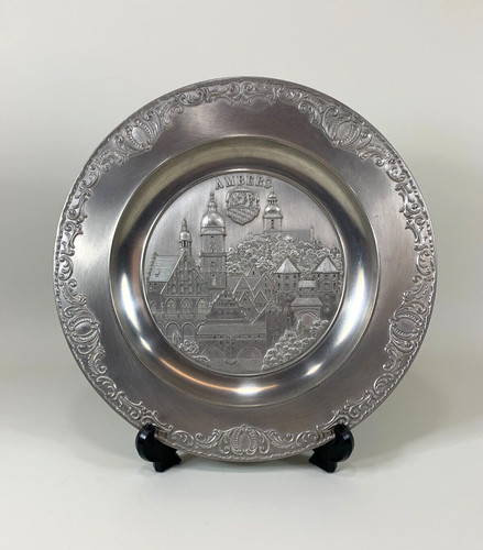 Pewter amberg plate wall - plate,,