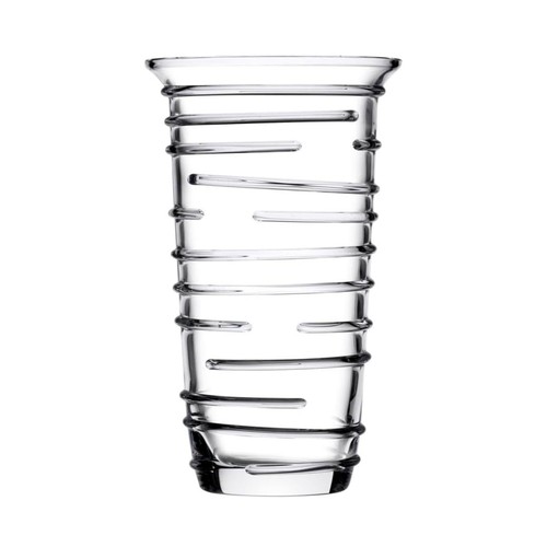 Vase crystalline glass flower - crystalline,