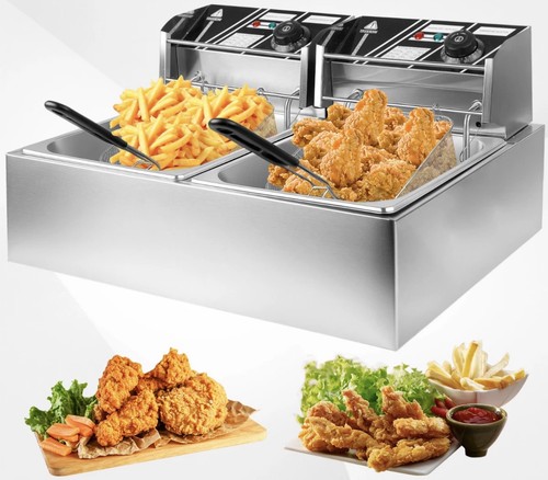 20l commercial electric deep - ,