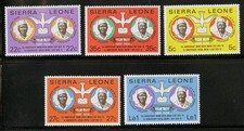 Sierra Leone #454 - 458 Mint