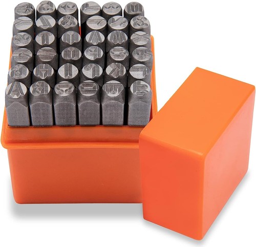 Metal letter punch - metal,