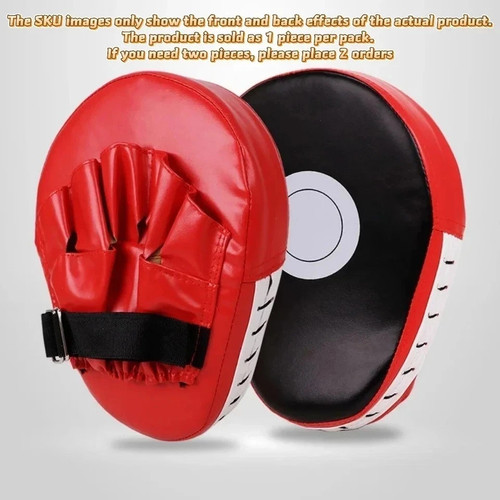 Curved boxing punch mitt - curved,