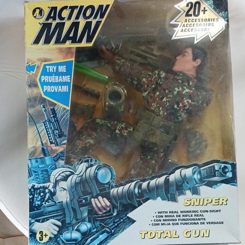 Hasbro action man sniper - hasbro,