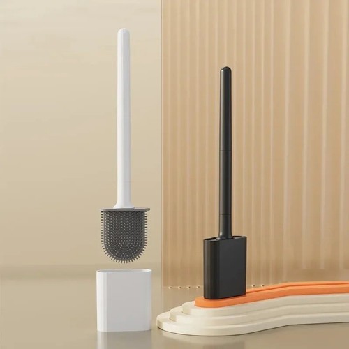 Silicone toilet brush - toilet,