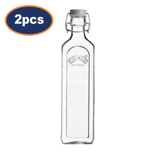 Kilner glass bottle - glass, 1000ml