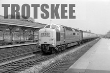 35mm Negative BR British Railways Diesel Loco Class 55 Deltic D9012 Durham c1967
