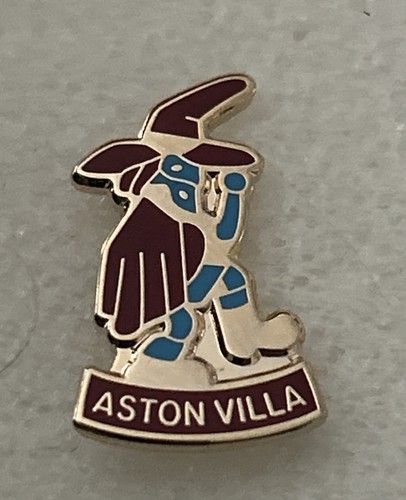 Aston villa supporter enamel - supporter,