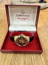 Vintage CERTINA Club 2000-Original Mens Watch Swiss Make In Its ORIGINAL BOX & M