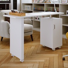 Beauty Manicure Table Portable Nail Art Beauty Salon Desk Mobile WorkStation 4FT