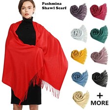 2-ply 28"X78" Solid Pashmina