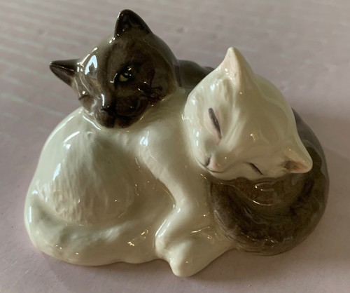 Royal doulton cat kittens - cat,