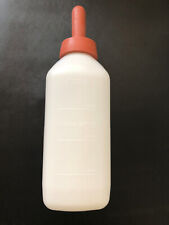 Calf Bottle with Push-On Nipple, 2L Milk Bottle Cups Nursing Milk Feeder