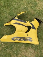 Honda CBR600 FX FY Right Lower Fairing Panel - Yellow & Black