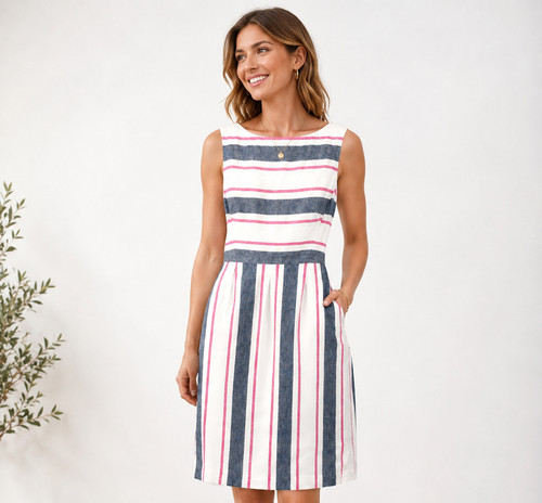 Hobbs dress size - size, blue