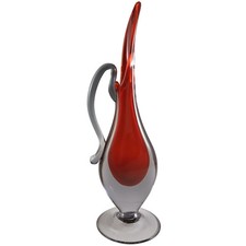 Murano Venetian Red & Grey