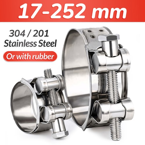 Hose clamps clips stainless - clamps-clips,