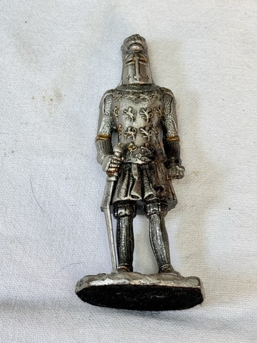 Vintage solid cast knight - solid, in