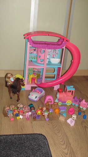 Barbie chelsea house - barbie, bundle