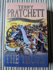 The Truth - Terry Pratchett - SIGNED - 1st ed / 1st imp - Excellent condition 