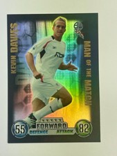 MATCH ATTAX 07/08 MAN OF THE MATCH KEVIN DAVIES BOLTON WANDERERS