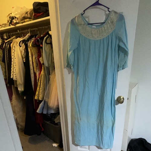 Women baby blue vint - ,