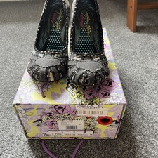 Irregular Choice Women's Union Jack Patty Shoes, Multi-Colored, Size 38