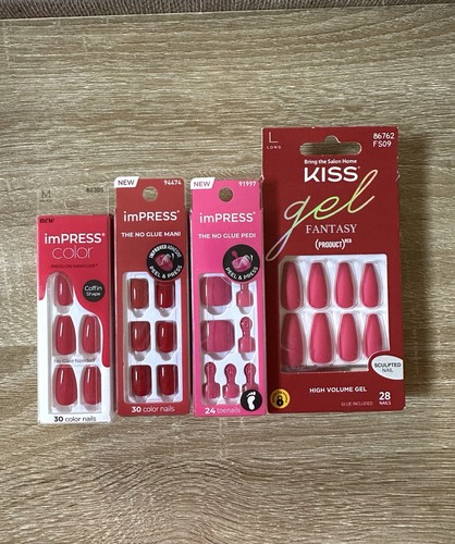 Kiss impress press nails - impress, on