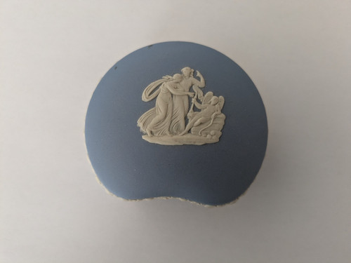 Wedgewood jasperware kidney - jasperware,