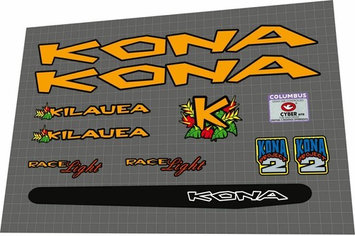 Kona kilauea 1997 decal - kona,