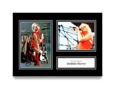 Debbie Harry Hand Signed A4