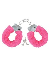 Pink Fluffy Bondage Handcuffs
