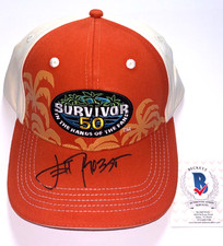JEFF PROBST SIGNED SURVIVOR