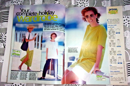 Vintage prima magazine with - vintage,