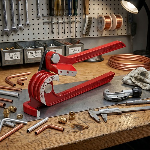 Lever pipe tube bender - tube,