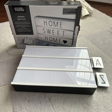 George Home A4 Cinema Light Box - 85 Tiles - Battery Operated - Used Once