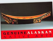 Postcard Genuine Cedar Canoe