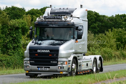 Truck photo 12x8 scania - scania, 144l