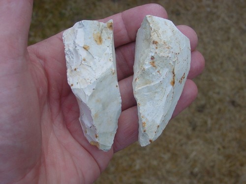 Snapped half mesolithic - snapped,