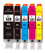 5 Ink Cartridges PGI-530