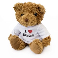 I LOVE KRISTOFF - Teddy Bear -