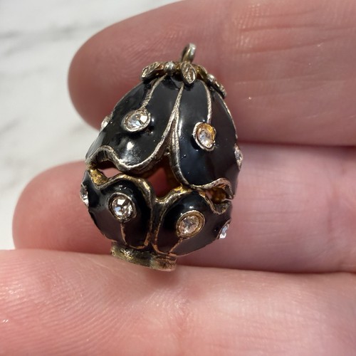 Vintage faberge egg charm - faberge,