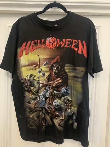Vtg 90s helloween band - band, tour